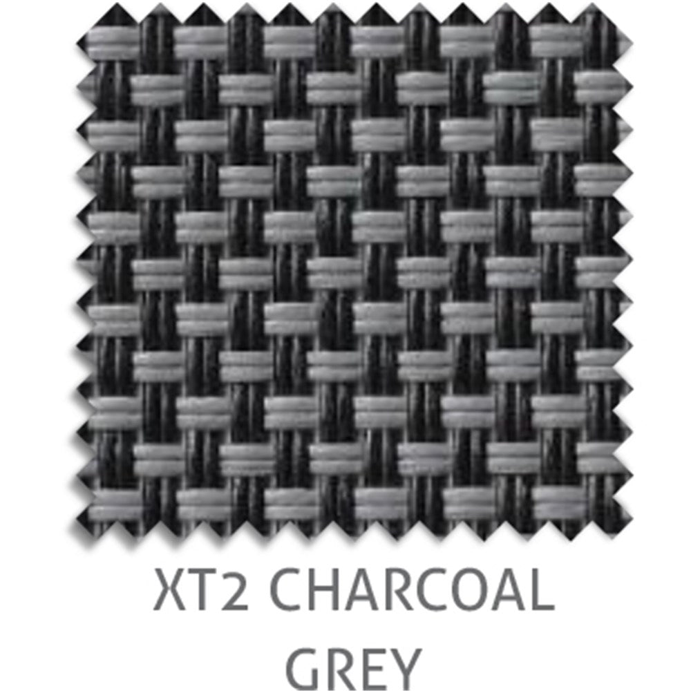 XT2 Polyester external blind fabric in Charcoal Grey