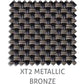 XT2 Polyester external blind fabric in Metallic Bronze