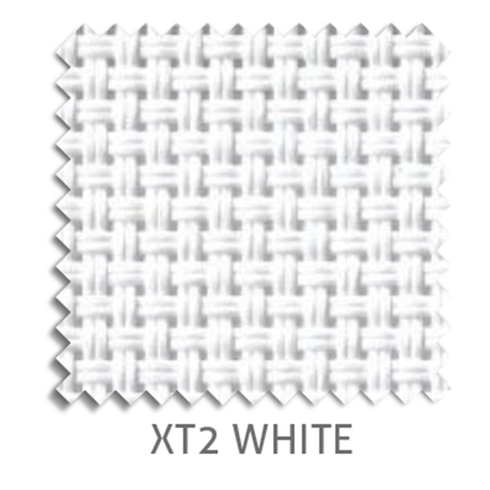 XT2 Polyester external blind fabric in White
