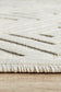 York Alice Natural White Runner Rug