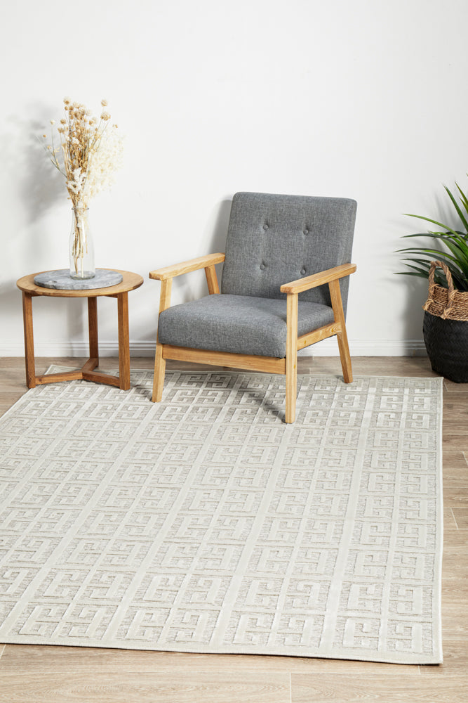 York Brenda Natural White Rug