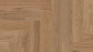 Beauty Engineered Timber 14mm - Amber Whisper Herringbone – swatch