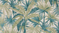Aruba curtain fabric in Aqua