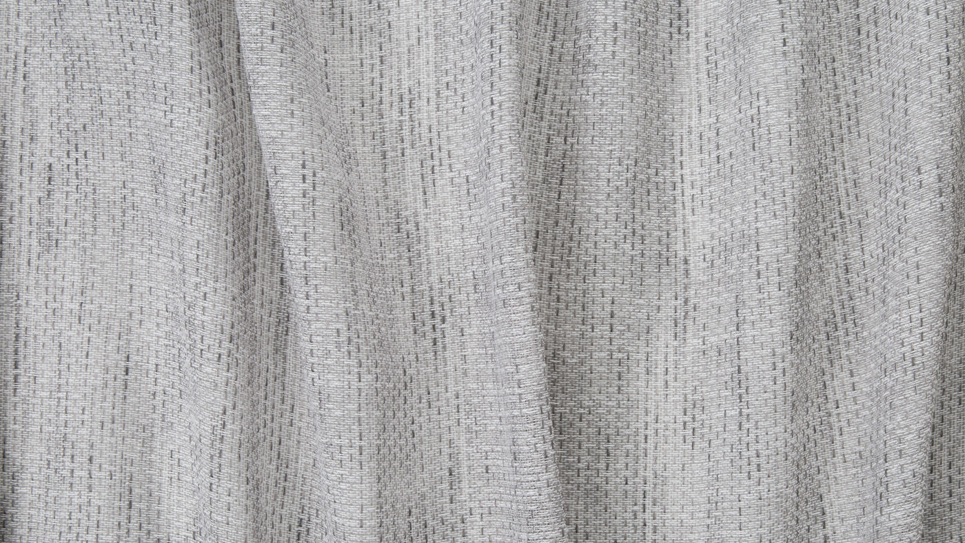 Kyoto curtain fabric in Ash