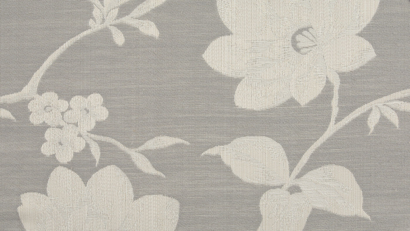 Genova curtain fabric in Ash