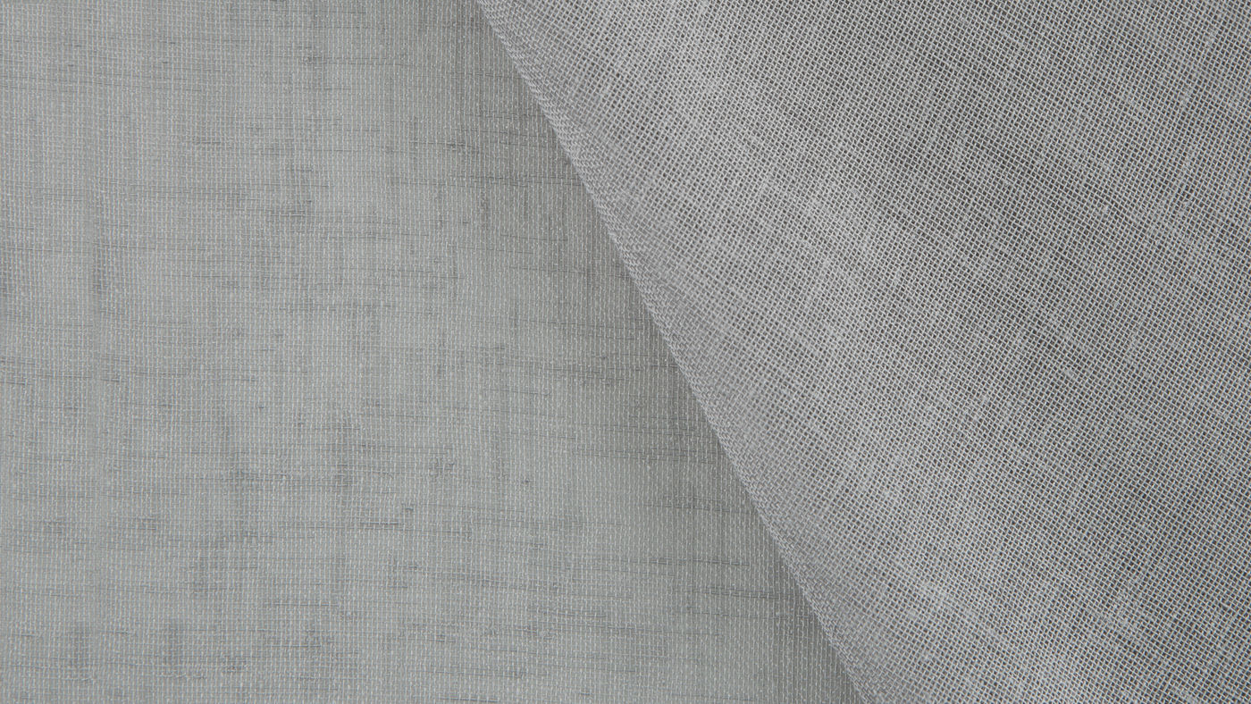Bali curtain fabric in Ash