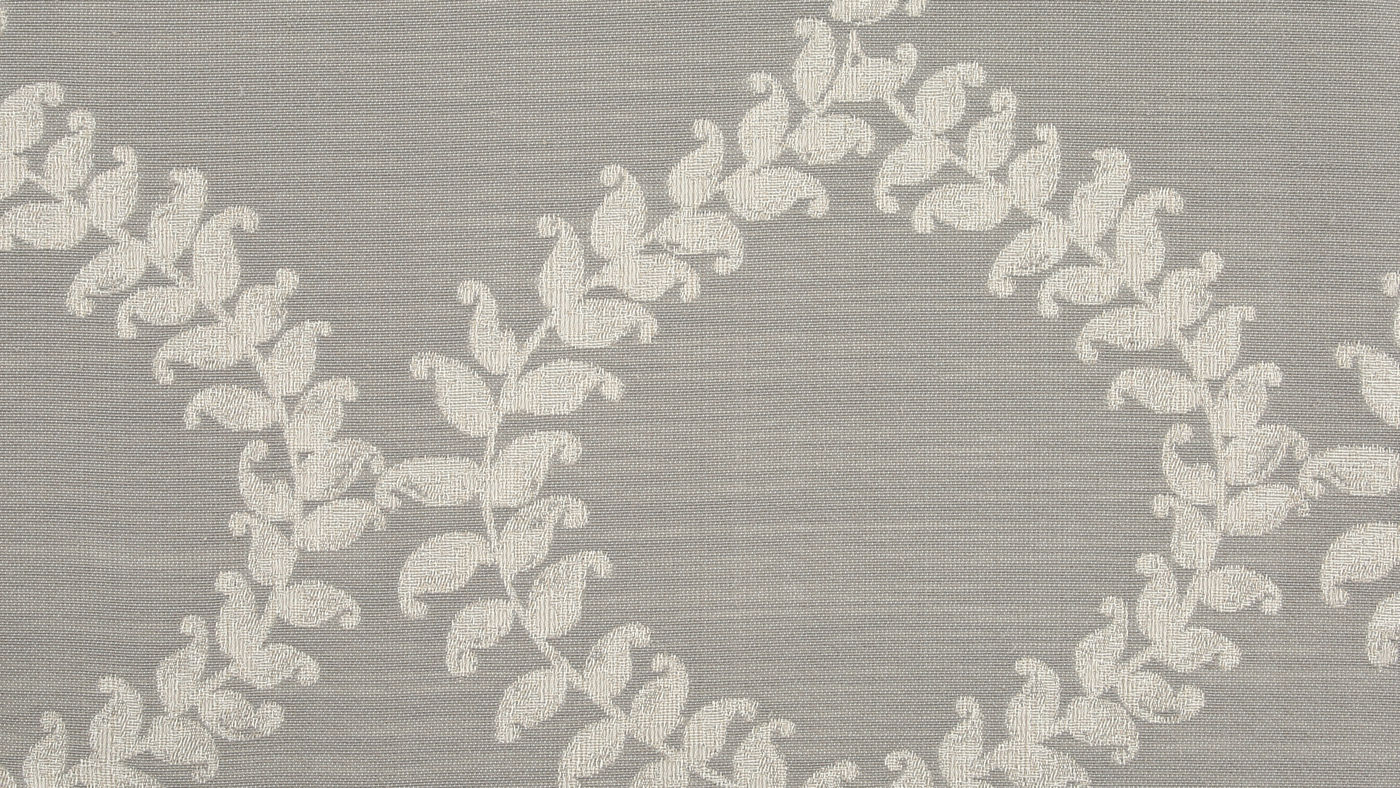 Rapallo curtain fabric in Ash