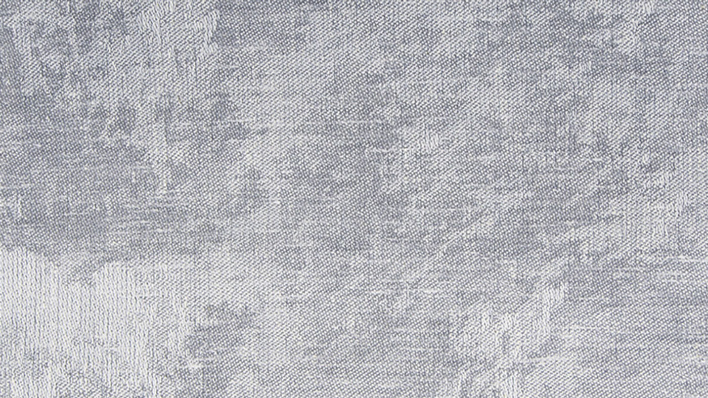 Rhodes curtain fabric in Ash