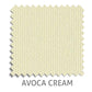 Avoca Vertical blind fabric in Cream