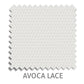 Avoca Vertical blind fabric in Lace