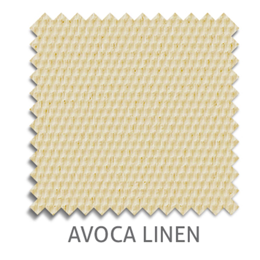 Avoca Vertical blind fabric in Linen