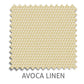 Avoca Vertical blind fabric in Linen