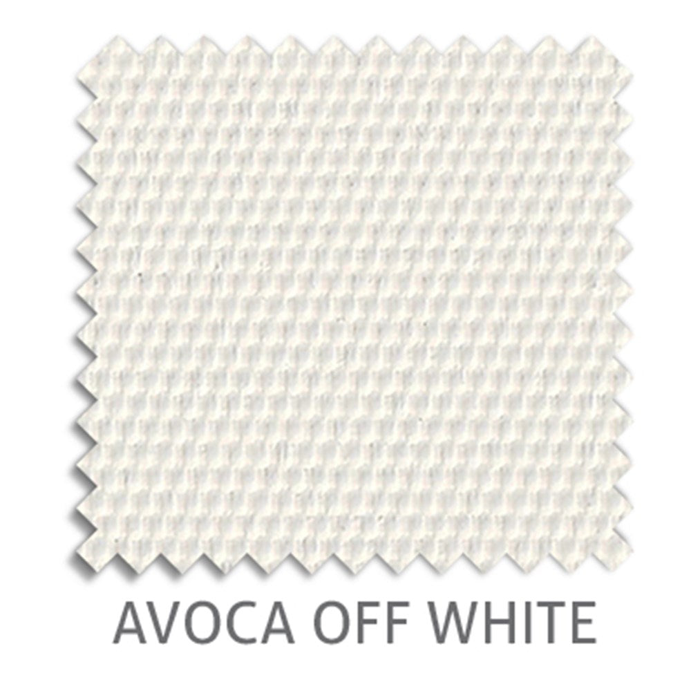 Avoca Vertical blind fabric in Off White