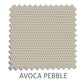 Avoca Vertical blind fabric in Pebble