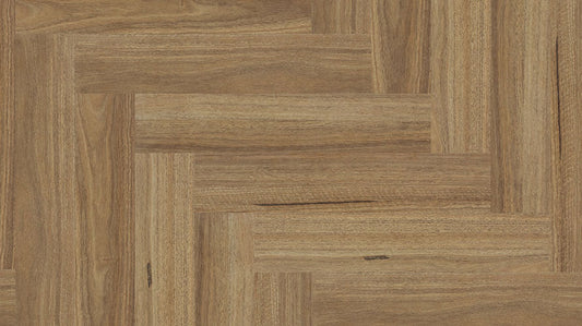 Everlast Laminate 10mm - Atlantic Spotted Gum Herringbone – swatch