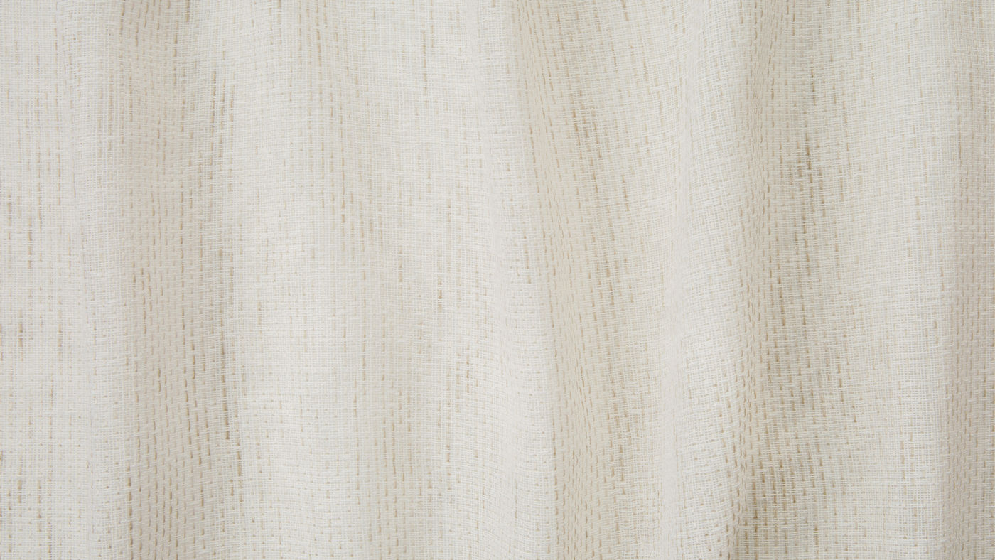 Kyoto curtain fabric in Balsa