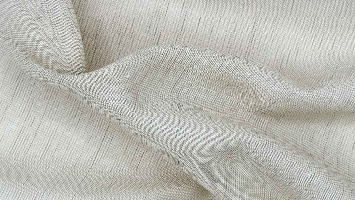Seattle curtain fabric in Bark