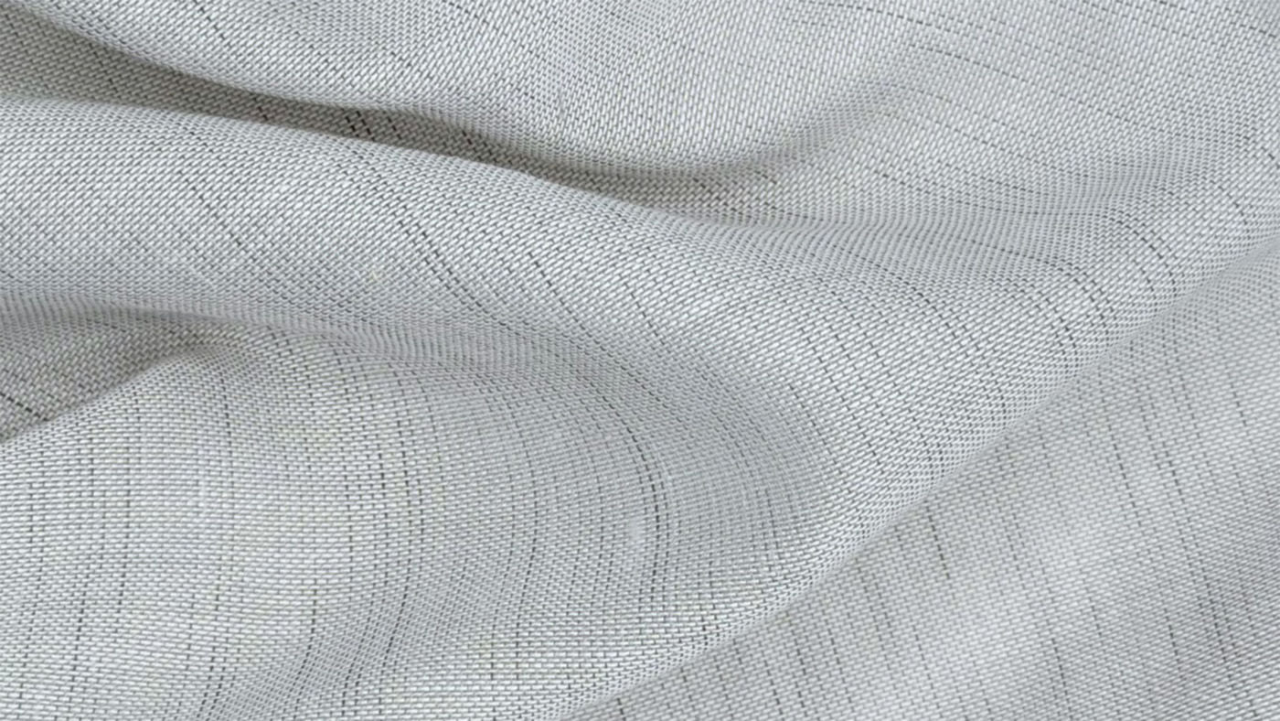 Seattle curtain fabric in Cement
