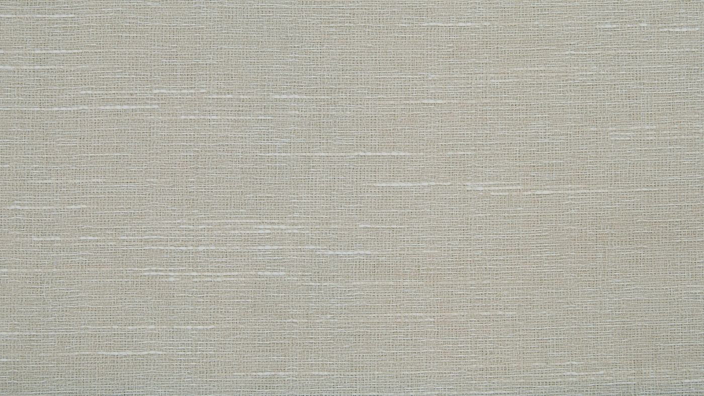 Tundra curtain fabric in Champagne