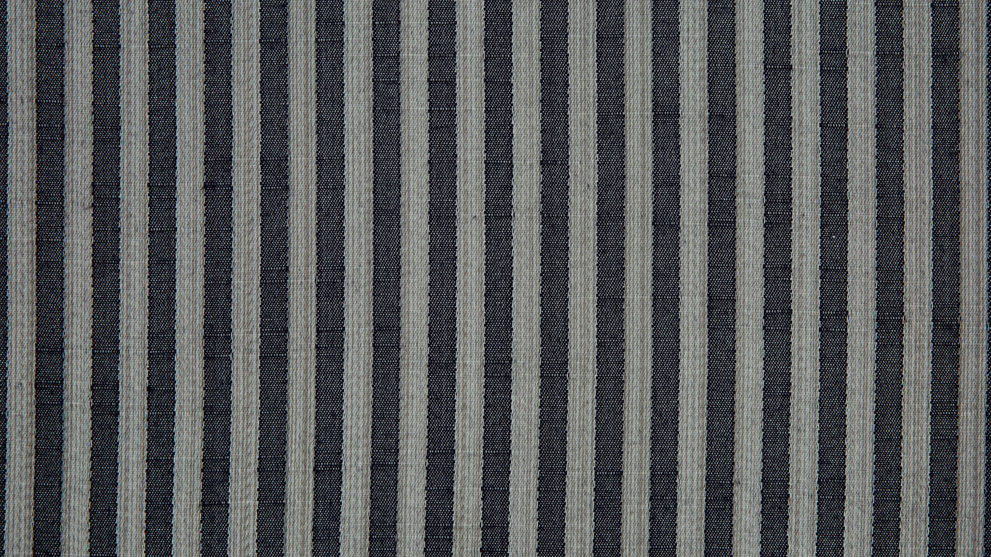 Petworth curtain fabric in Charcoal