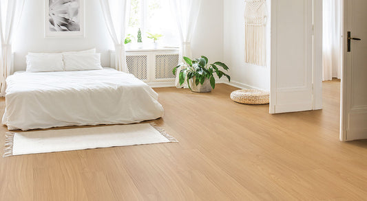 Merit Laminate 12mm - Crimson Ruby Blackbutt – room scene 1