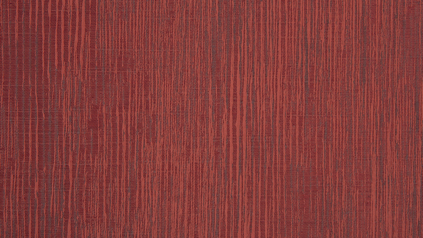 Lour curtain fabric in Cinnabar