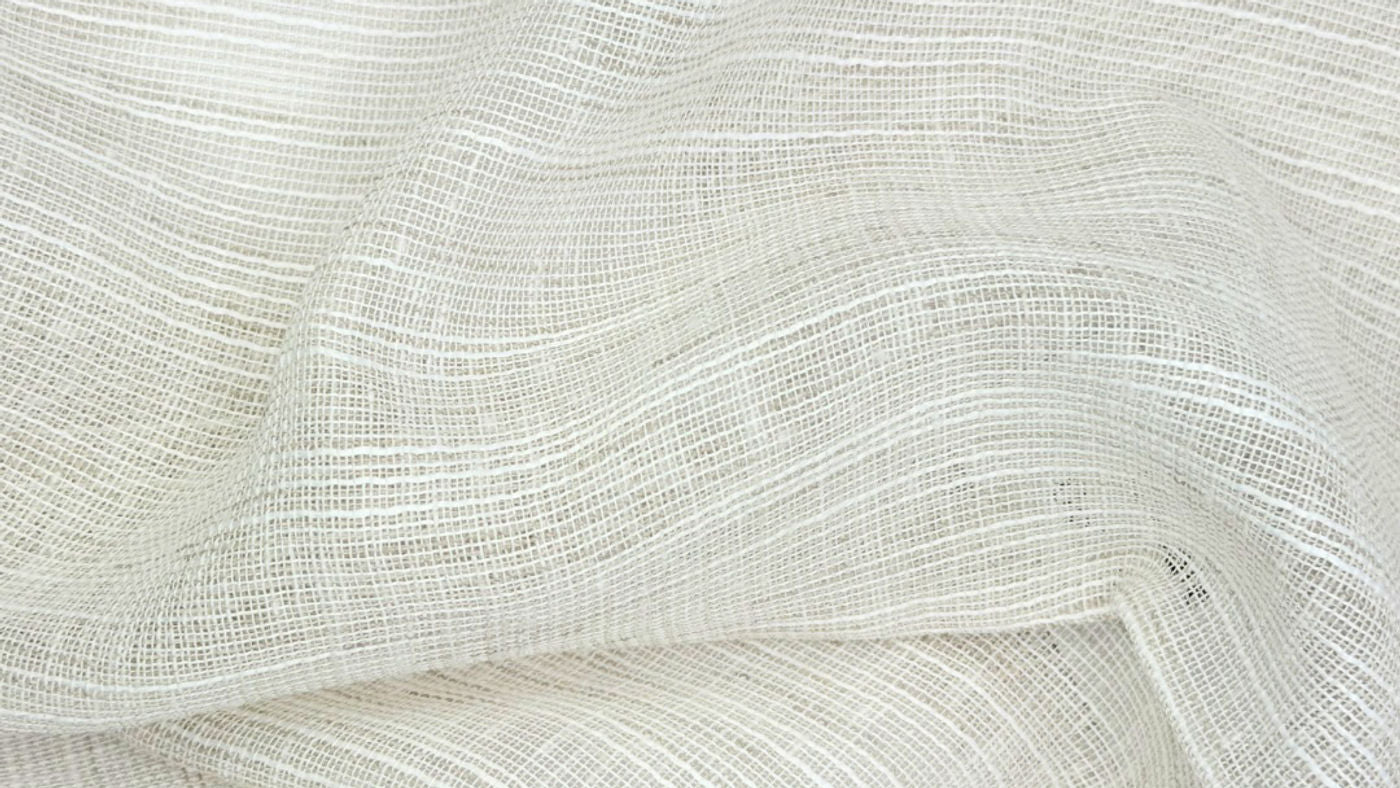 Canale curtain fabric in Cloud