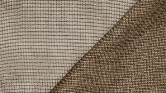 Glo curtain fabric in Copper
