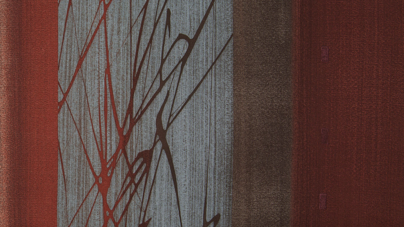 Martini curtain fabric in Copper