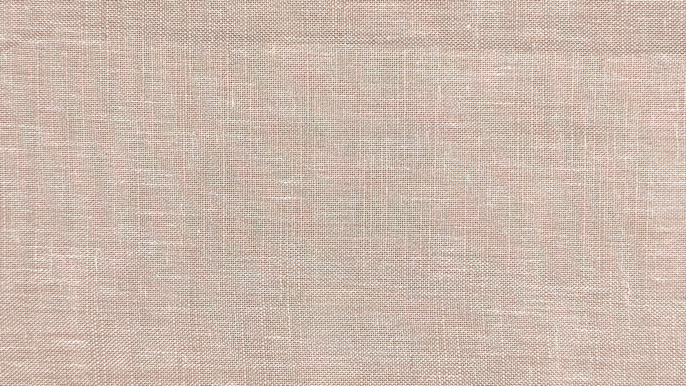 Bronte curtain fabric in Coral