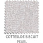 Cottesloe Light Filtering light filtering blind fabric in Biscuit Pearl