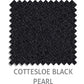 Cottesloe Light Filtering light filtering blind fabric in Black Pearl