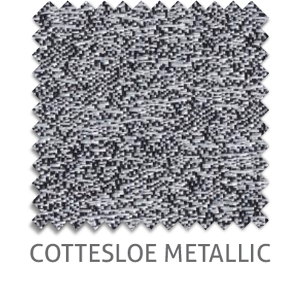 Cottesloe Light Filtering light filtering blind fabric in Metallic