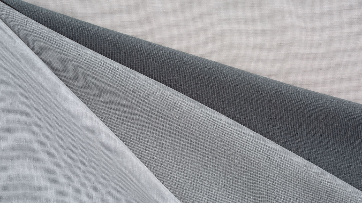 Santorini curtain fabric - Darks