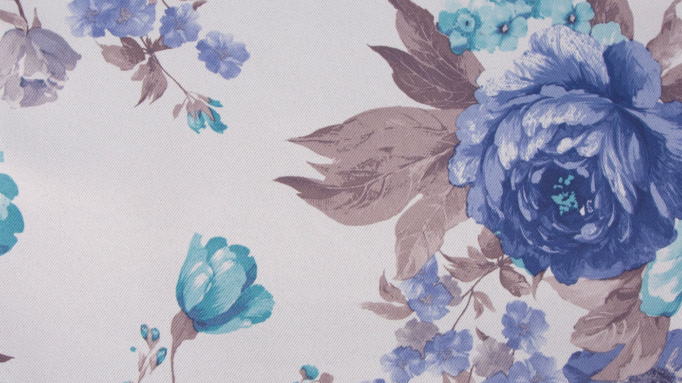 Chelsea curtain fabric - Delft