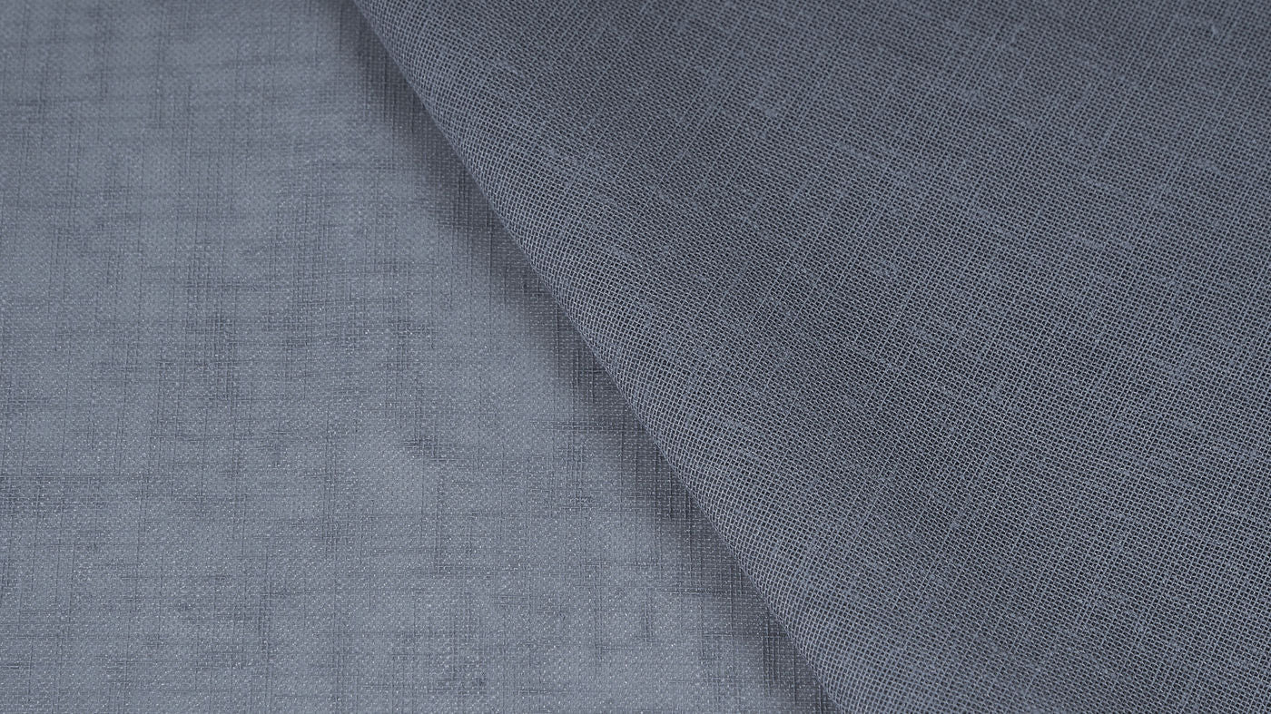 Bali curtain fabric in Denim