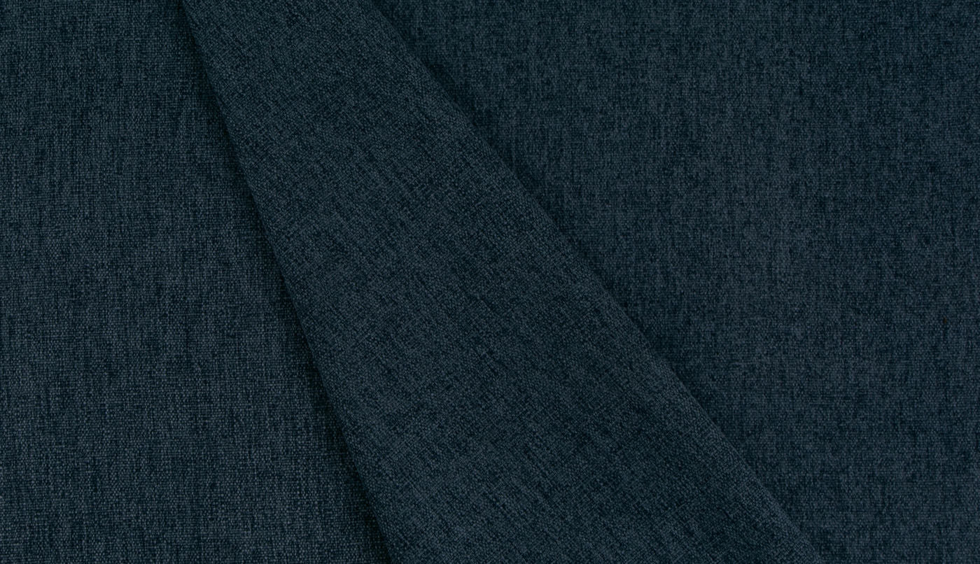 Colorado curtain fabric in Denim