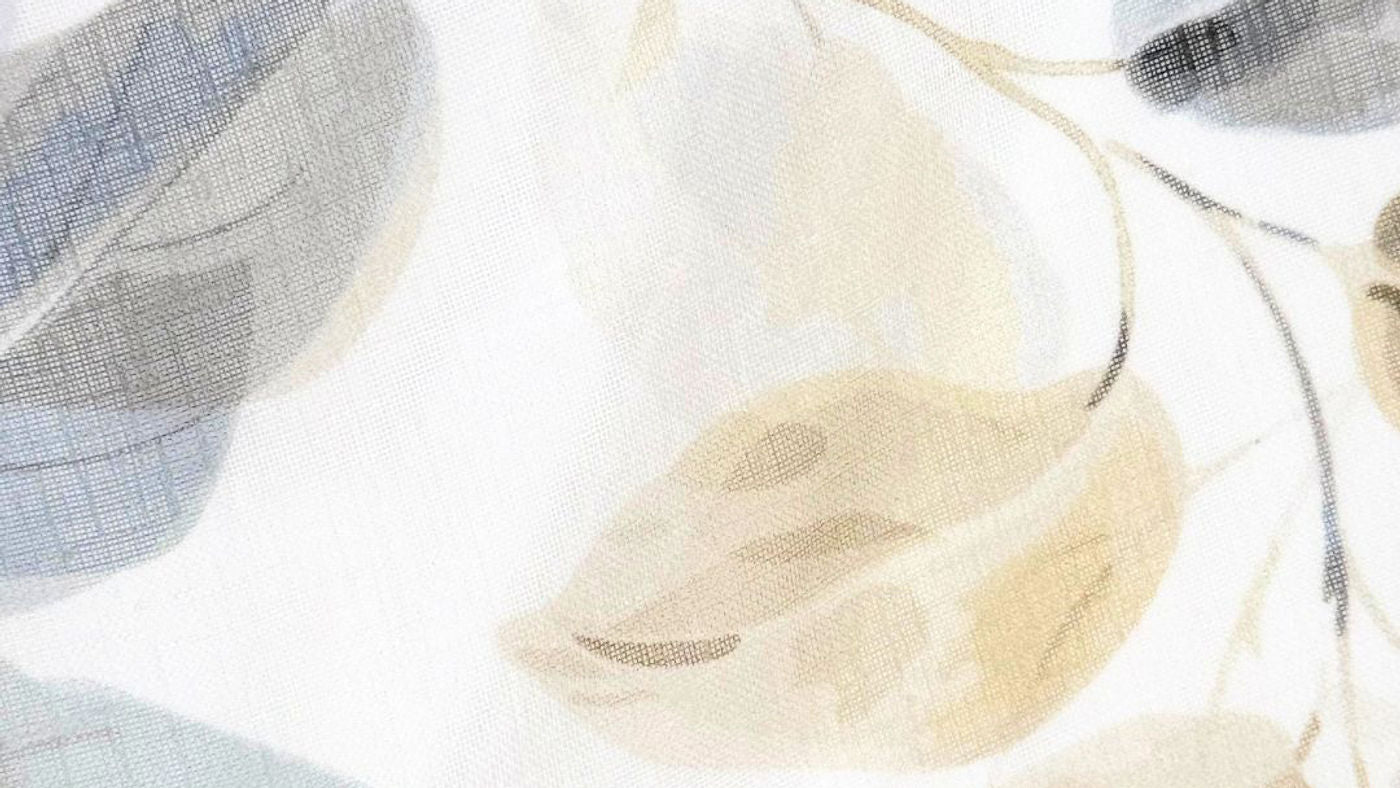 Renoir curtain fabric in Duckegg