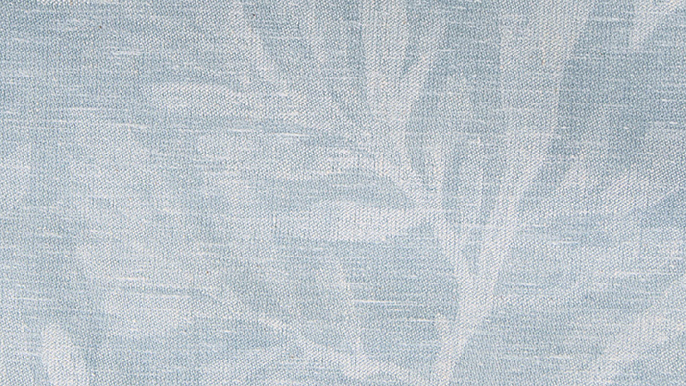 Capri curtain fabric in Duckegg