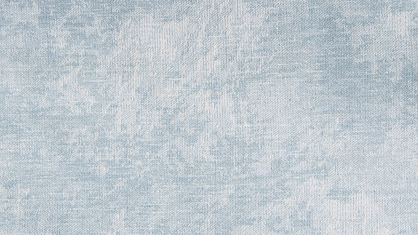Rhodes curtain fabric in Duckegg