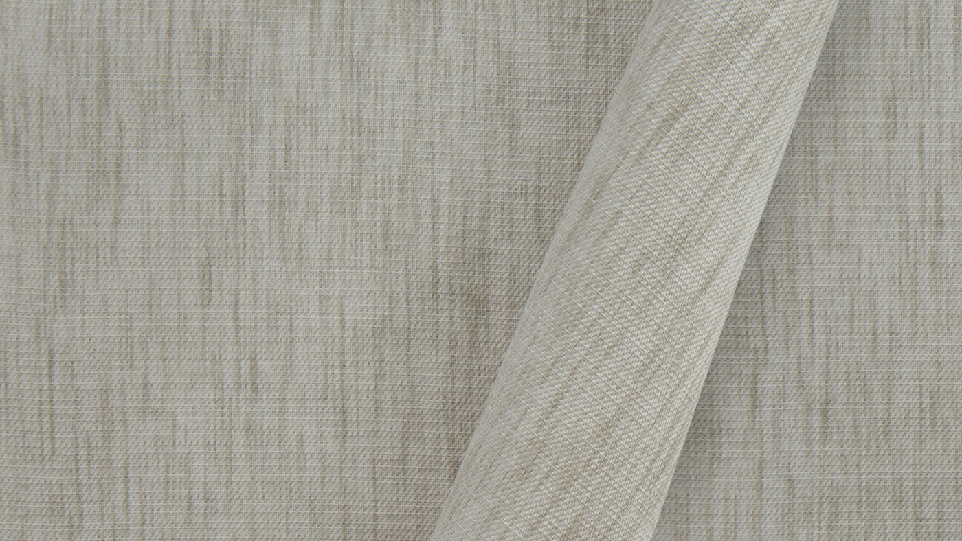 Saratoga curtain fabric in Dune