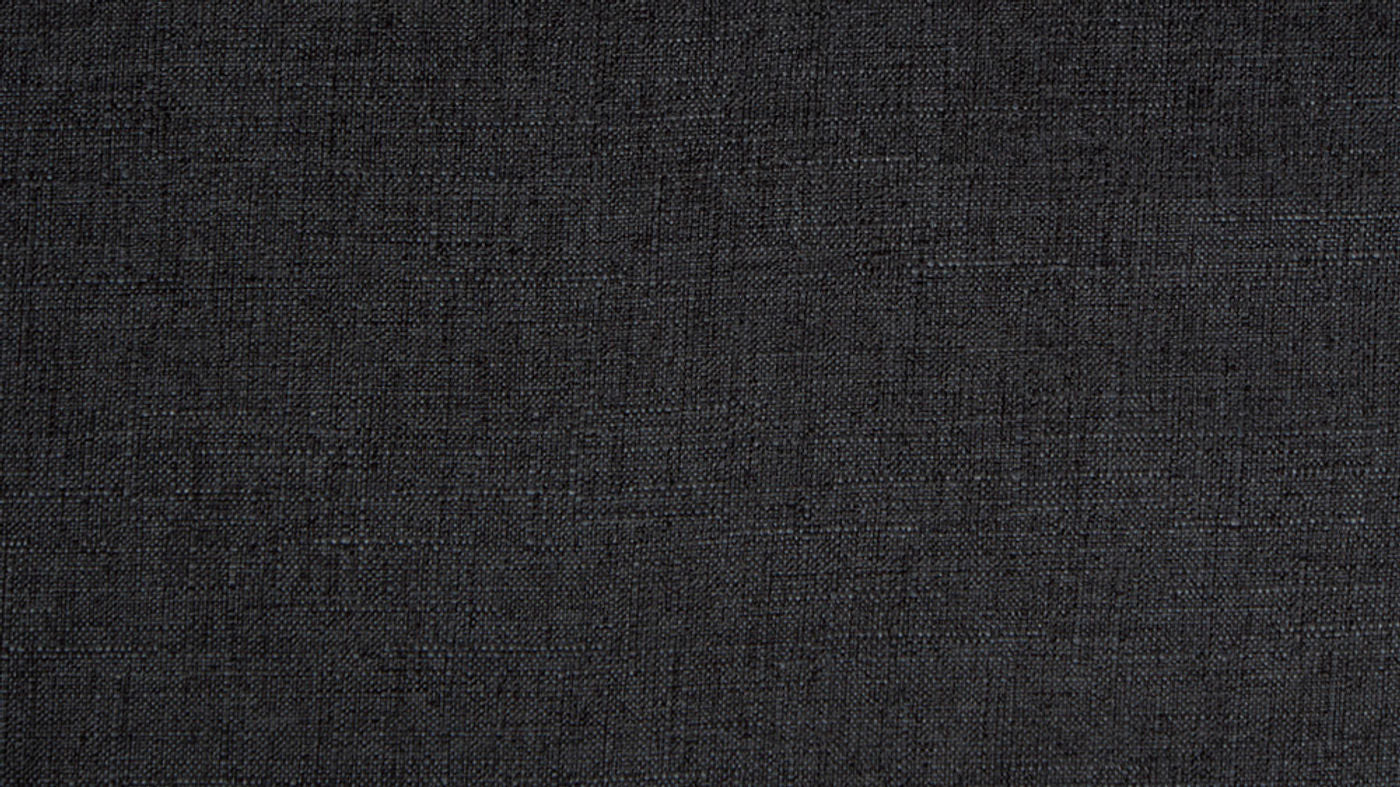 Boulevard curtain fabric in Ebony