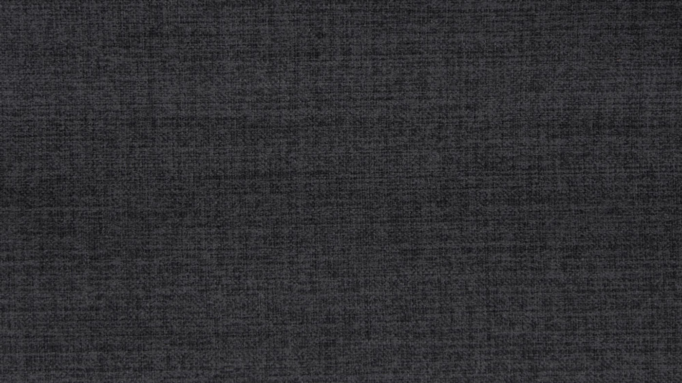 Forte curtain fabric in Ebony