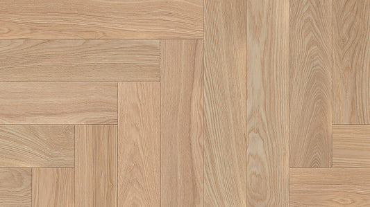 Beauty Engineered Timber 14mm - Sunset Grain Herringbone – swatch