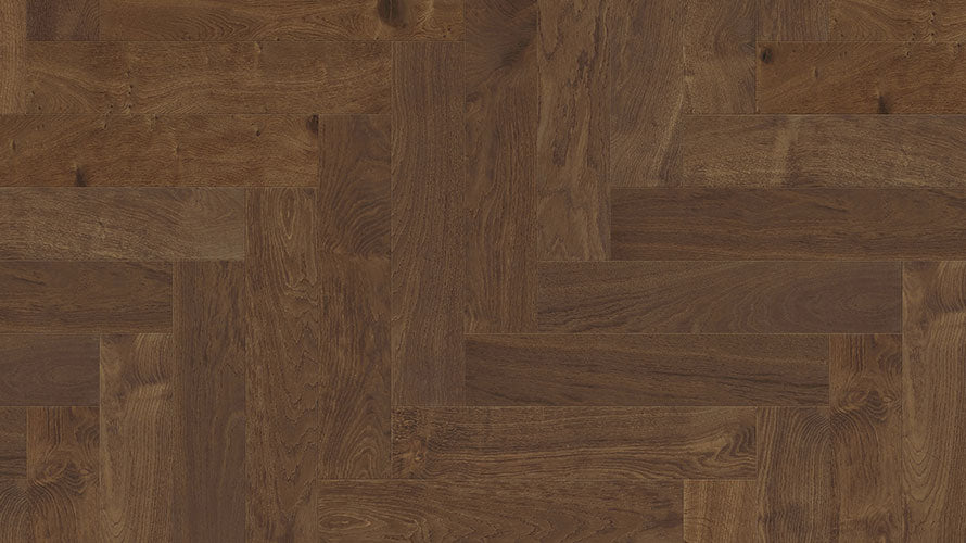 Earthlandia Engineered Oak 14mm - Sahara Herringbone – swatch