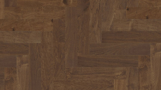Earthlandia Engineered Oak 14mm - Sahara Herringbone – swatch