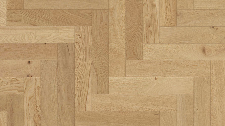 Earthlandia Engineered Oak 14mm - Tundra Herringbone – swatch