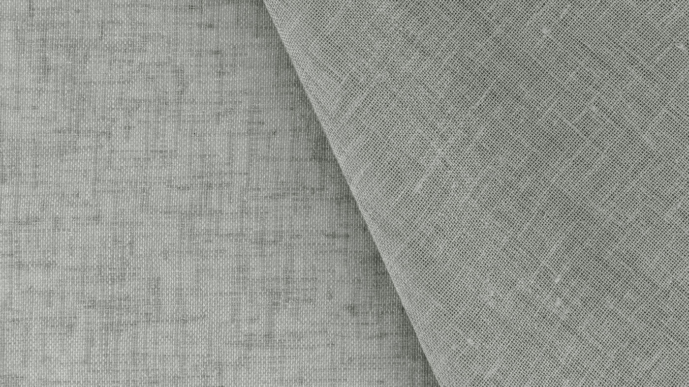 Bali curtain fabric in Heather
