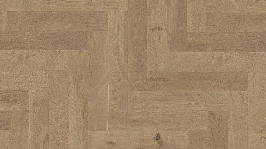 Earthlandia Engineered Oak 14mm - Ember Herringbone – swatch