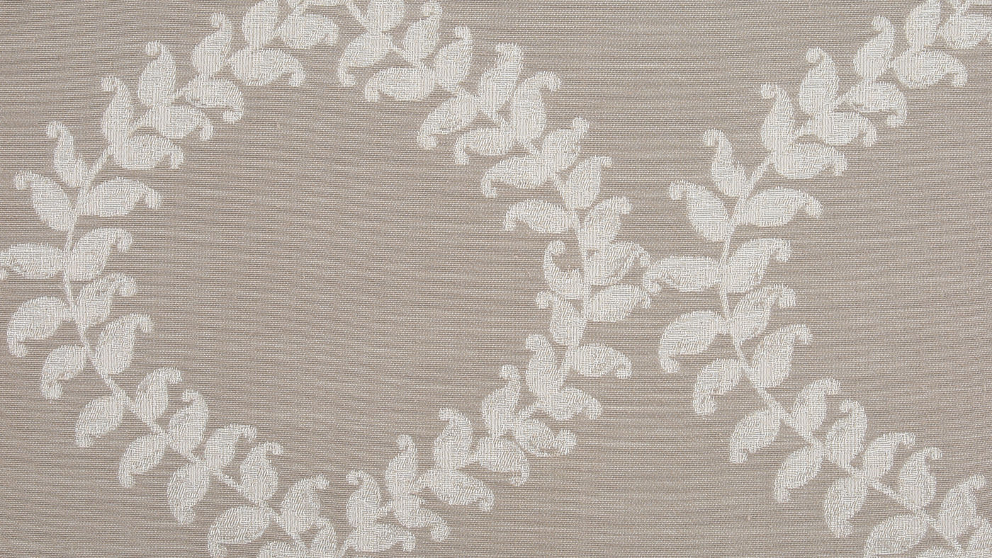 Rapallo curtain fabric in Latte